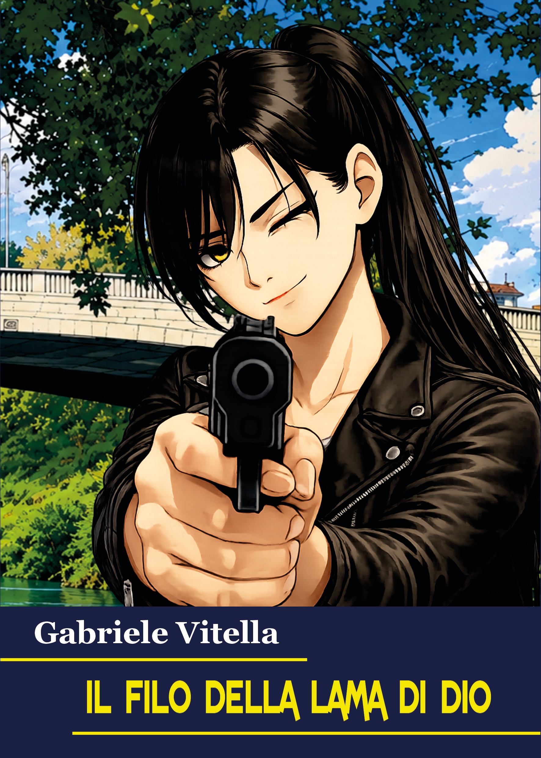 Copertina di Il filo della lama di Dio, di Gabriele Vitella