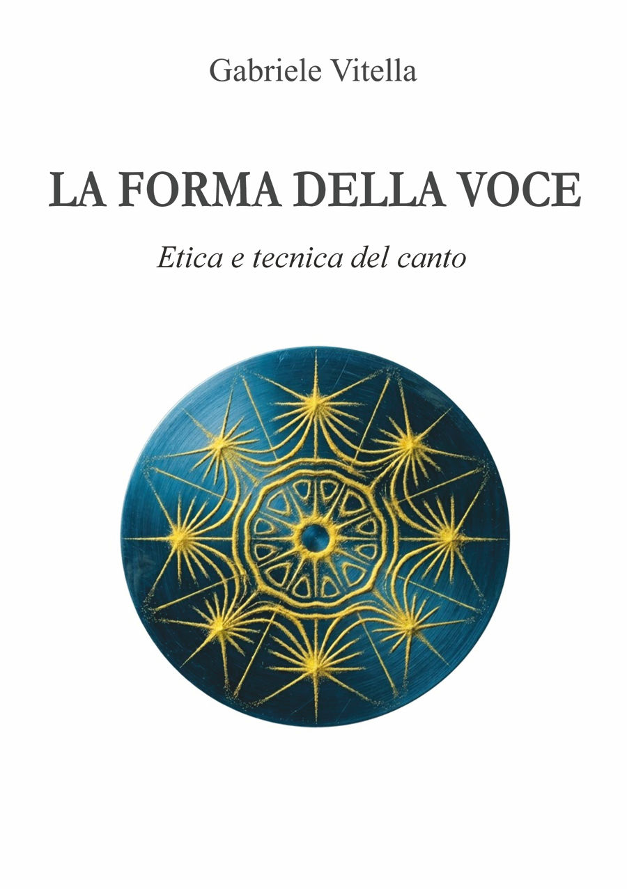 Copertina di La forma della voce, di Gabriele Vitella